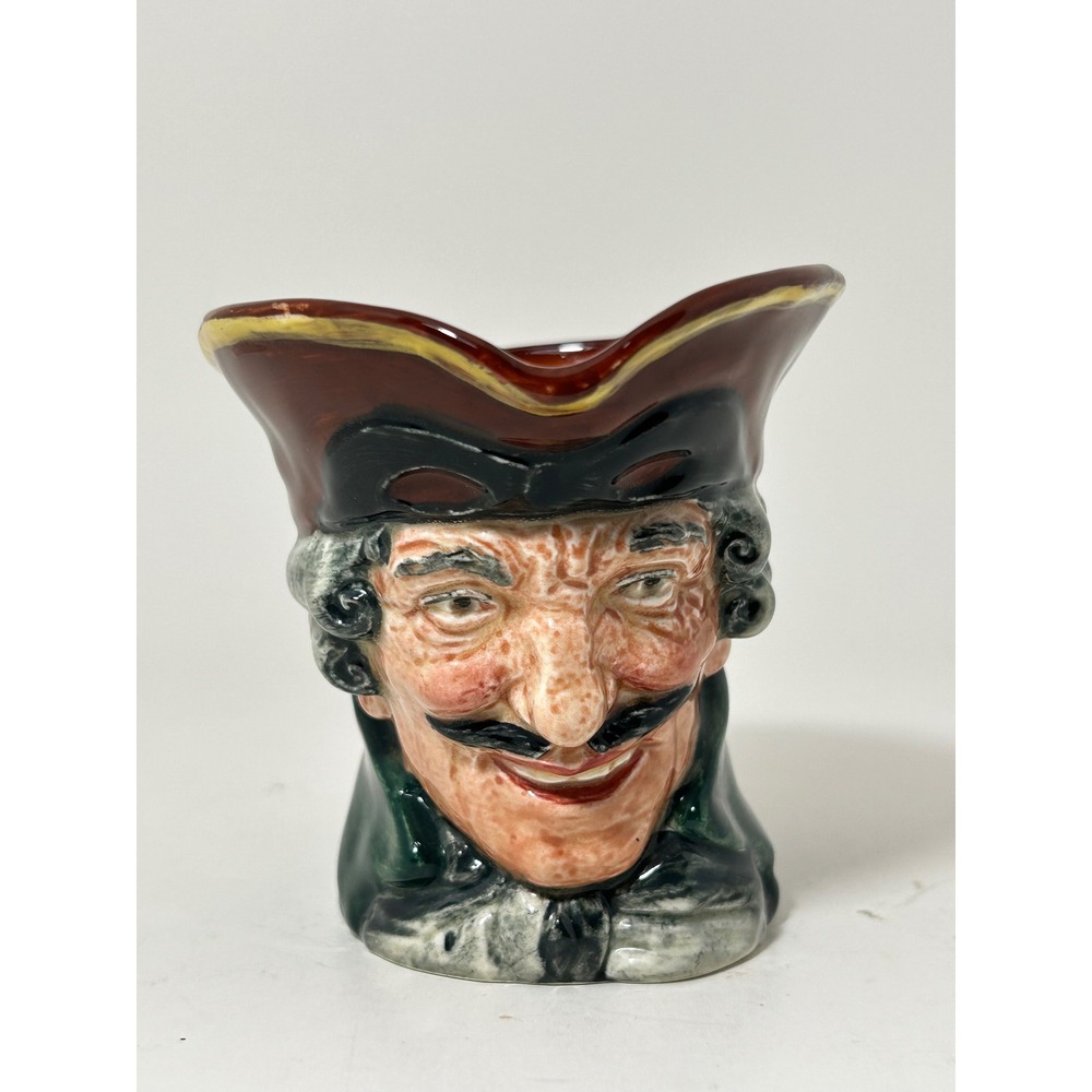 Royal Doulton Dick Turpin Character Toby Jug Pistol‎ Handle Made in England